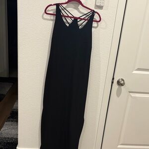 Elegant Black Maxi Dress